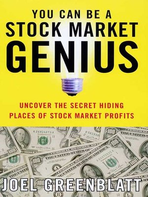 cover image of You Can Be a Stock Market Genius